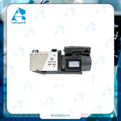 دستگاه پمپ خلا روغنی مدل DS102 کمپانی Varian امریکا