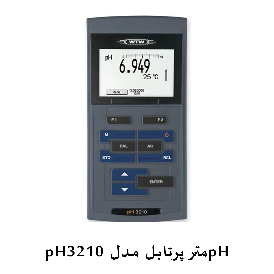 pHمتر پرتابل مدل pH3210