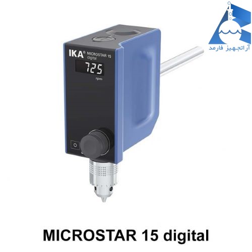 دستگاه همزن مکانیکی مدلMICROSTAR 15 digital نمایندگی IKA