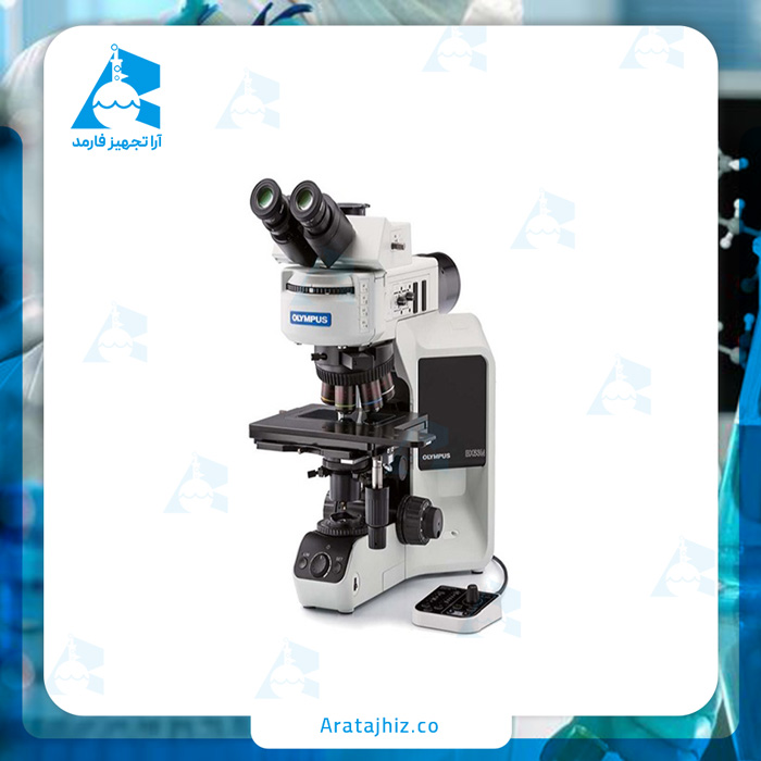 دستگاه میکروسکوب متالوژی عبوری و انعکاسی مدل BX53M کمپانی Olympus ژاپن